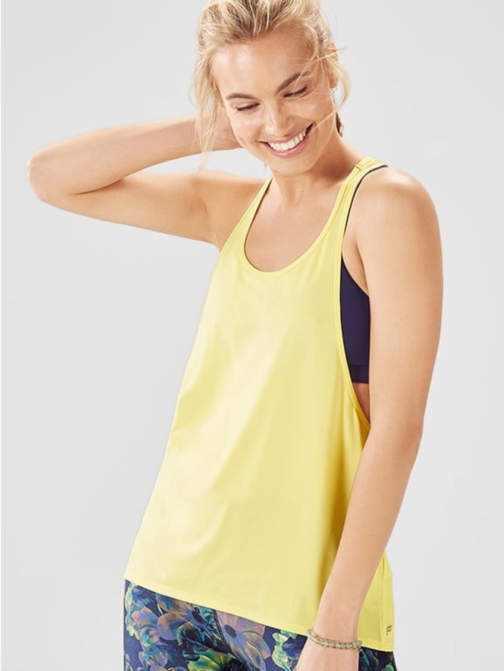 Fabletics Womens Yellow Peggy Tank